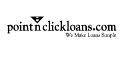 POINTNCLICKLOANS.COM WE MAKE LOANS SIMPLE logo