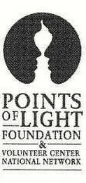 POINTS OF LIGHT FOUNDATION & VOLUNTEER CENTER NATIONAL NETWORK logo
