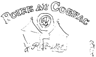 POIRE AU COGNAC RB J.R. BRILLET logo