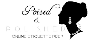 POISED & P.O.L.I.S.H.E.D. ONLINE ETIQUETTE PREP logo