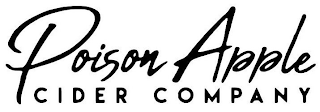 POISON APPLE CIDER COMPANY logo