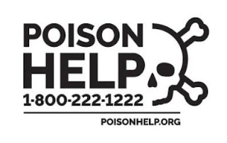 POISON HELP 1-800-222-1222 POISONHELP.ORG logo