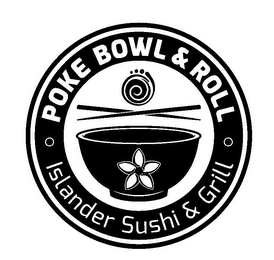 POKE BOWL & ROLL ISLANDER SUSHI & GRILL logo