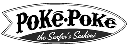 POKE·POKE THE SURFER'S SASHIMI logo