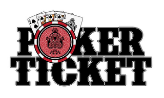POKER TICKET 10 J Q K A logo