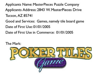 POKER TILES GAME logo