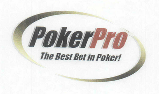 POKERPRO THE BEST BET IN POKER! logo