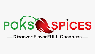 POKS SPICES - DISCOVER FLAVOURFULL GOODNESS - logo