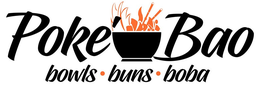 POKÉ BAO BOWLS · BUNS · BOBA logo