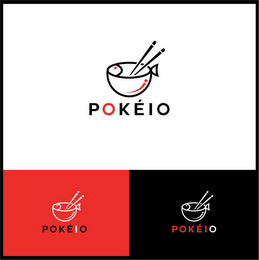 POKÉIO POKÉIO POKÉIO logo