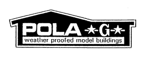 POLA-G WEATHER PROOFED MODEL BUILDINGS logo