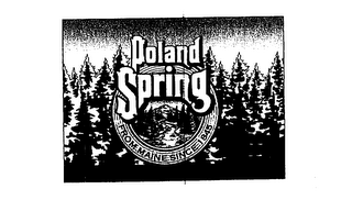 POLAND SPRING FROM MAINE SINCE 1845 logo