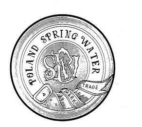 POLAND SPRING WATER PSW TRADE MARK logo