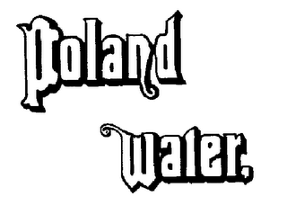 POLAND WATER, logo