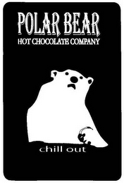 POLAR BEAR HOT CHOCOLATE COMPANY CHILL OUT logo