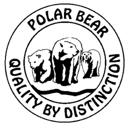 POLAR BEAR QUALITY BY DISTINCTION logo