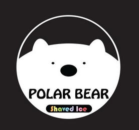 POLAR BEAR SHAVED ICE logo