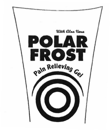 POLAR FROST WITH ALOE VERA PAIN RELIEVING GEL logo