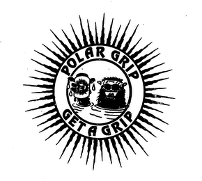 POLAR GRIP GET A GRIP logo
