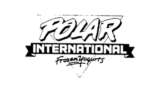 POLAR INTERNATIONAL FROZEN YOGURTS logo