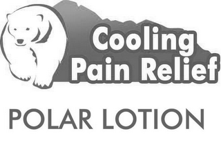 POLAR LOTION COOLING PAIN RELIEF logo