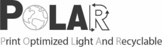 POLAR PRINT OPTIMIZED LIGHT AND RECYCLABLE logo