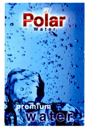 POLAR WATER PREMIUM WATER logo