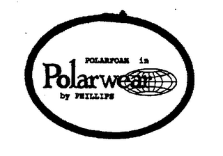 POLARFOAM IN POLARWEAR BY PHILLIPS logo