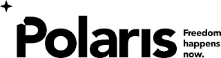 POLARIS FREEDOM HAPPENS NOW. logo