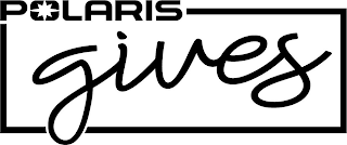 POLARIS GIVES logo