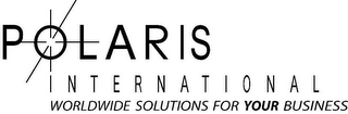 POLARIS INTERNATIONAL WORLDWIDE SOLUTIONS FOR YOUR BUSINESS logo
