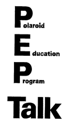 POLAROID EDUCATION PROGRAM TALK logo