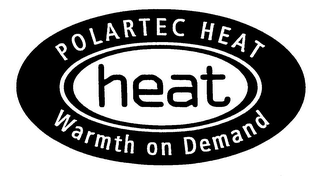 POLARTEC HEAT HEAT WARMTH ON DEMAND logo