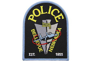 POLICE BELLEVUE NEBRASKA EST. 1855 logo