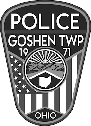 POLICE GOSHEN TWP 1971 OHIO