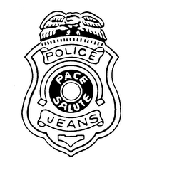 POLICE JEANS PACE SALUTE logo