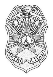 POLICE METROPOLITAN MARION COUNTY INDIANAPOLIS logo