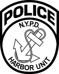 POLICE N.Y.P.D. HARBOR UNIT logo