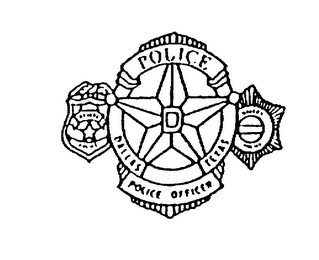 POLICE OFFICER DALLAS TEXAS logo