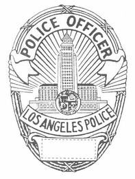 POLICE OFFICER LOS ANGELES POLICE logo