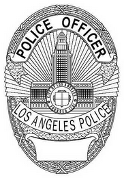 POLICE OFFICER LOS ANGELES POLICE CITY OF LOS ANGELES FOUNDED 1781 logo