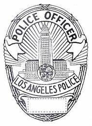 POLICE OFFICER LOS ANGELES POLICE "TO PROTECT AND TO SERVE" logo