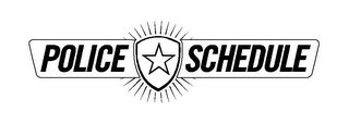 POLICE SCHEDULE logo