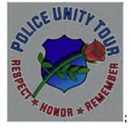POLICE UNITY TOUR RESPECT HONOR REMEMBER logo
