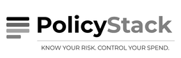 POLICYSTACK KNOW YOUR RISK. CONTROL YOUR SPEND. logo
