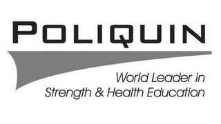 POLIQUIN WORLD LEADER IN STRENGTH & HEALTH EDUCATION logo