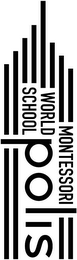 POLIS MONTESSORI WORLD SCHOOL logo