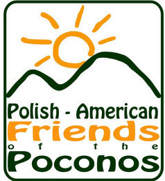 POLISH - AMERICAN FRIENDS OF THE POCONOS logo