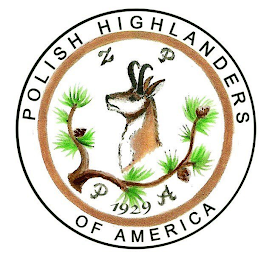 POLISH HIGHLANDERS OF AMERICA ZPPA 1929 logo