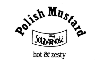 POLISH MUSTARD SOLIDARNOSC HOT & ZESTY logo